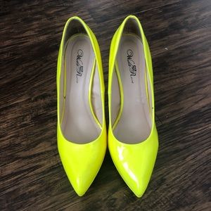 5 inch Patent heels (size 10)